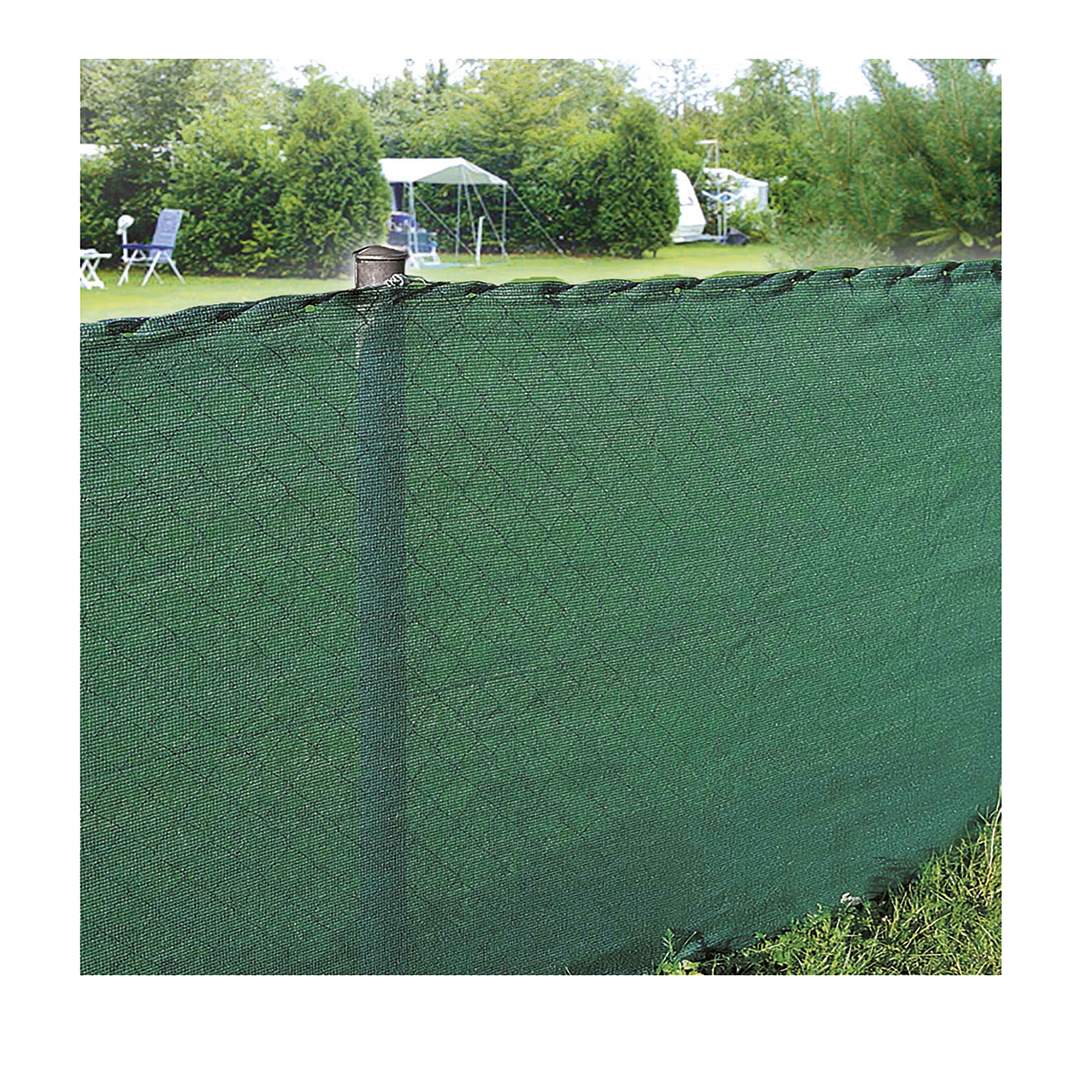 Ecran de brise vue WERKA PRO Green 10 x 2 m 220 g m2 anti UV - 2