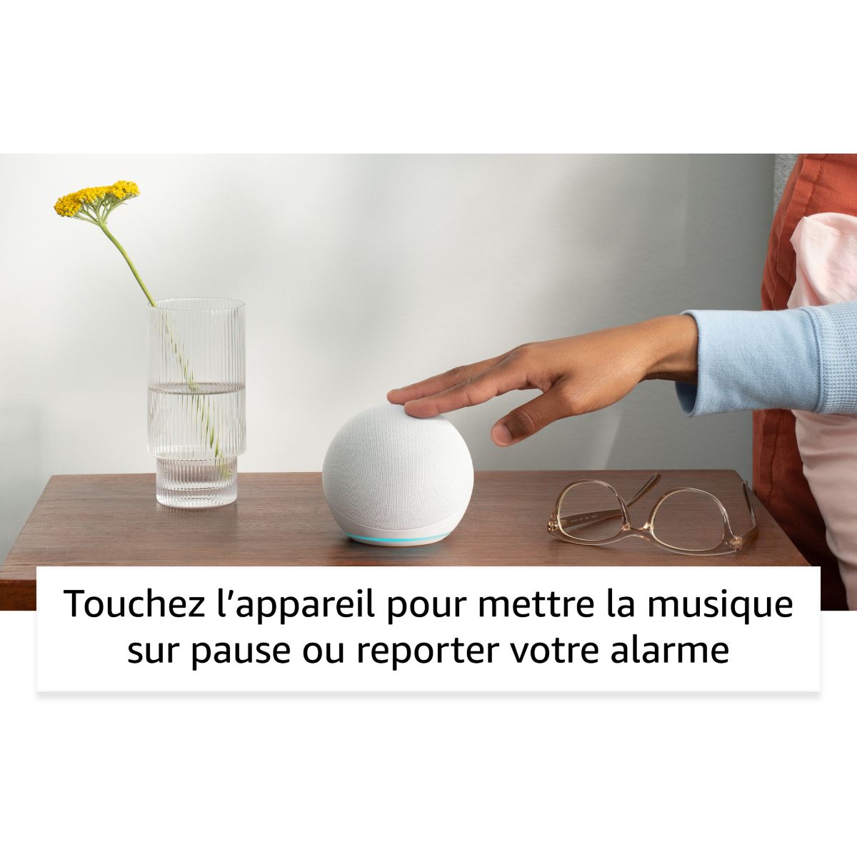 Assistant vocal AMAZON Echo Dot 5 Blanc - 6