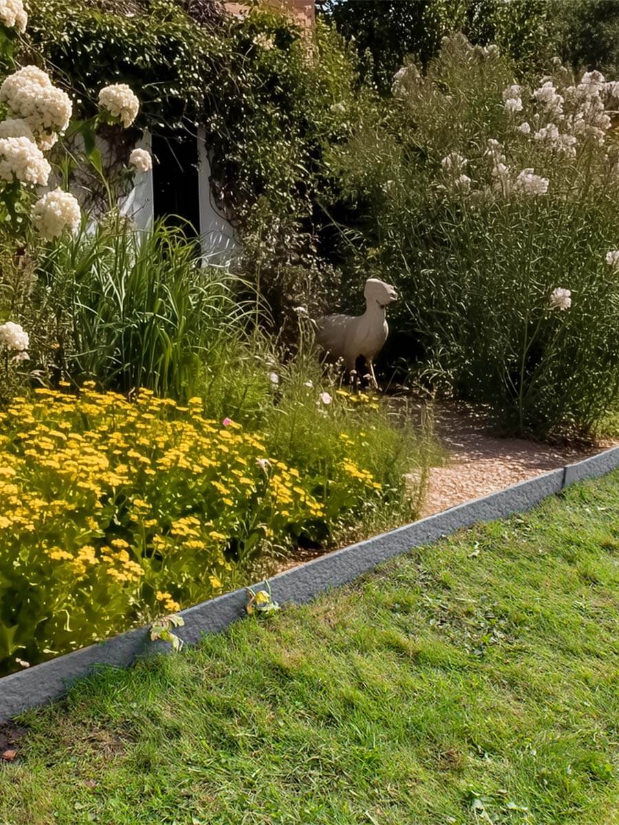 Bordure de jardin Multi-Edge ECO Droit 2m x 14cm | Gris - 5