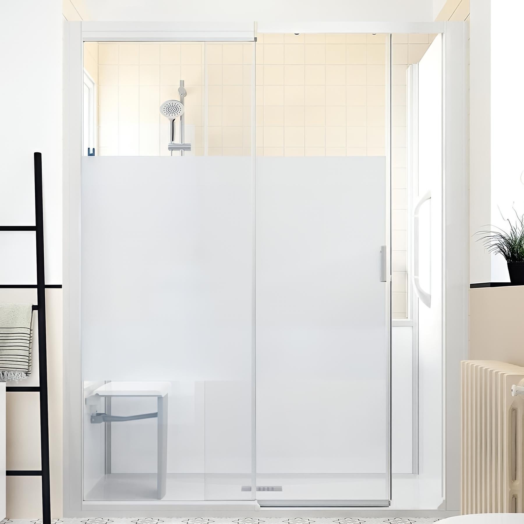 Plato de ducha Hebe 160x80 cm crema | Leroy Merlin