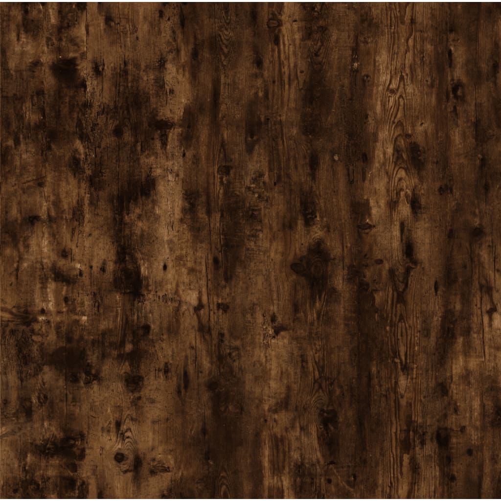 Maison Exclusive - Table de chevet Chêne fumé 41x40x36 cm Bois d'ingénierie - 7