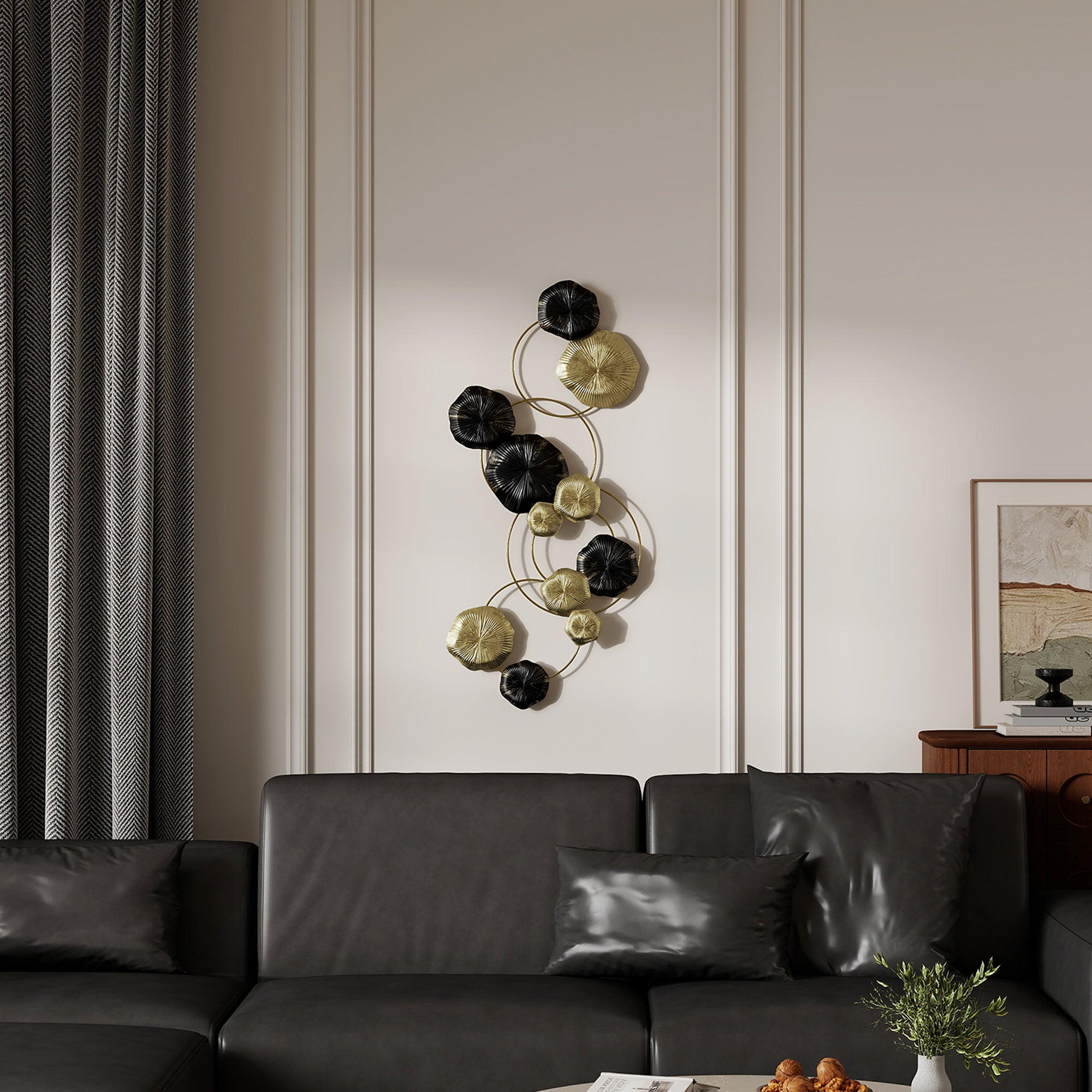 Décoration murale en métal Metal HOMCOM - 8