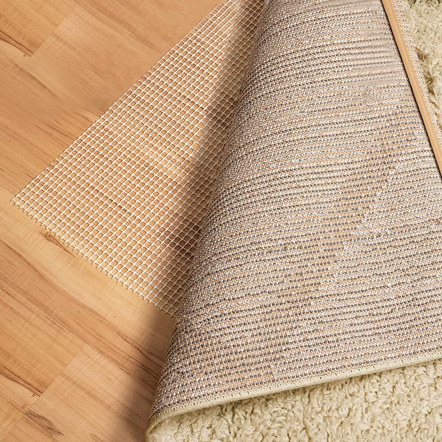 Filet Antidérapant en Gomme H120 cm Par Mètre Sous Tapis Nappe Tiroirs Découpable - 3
