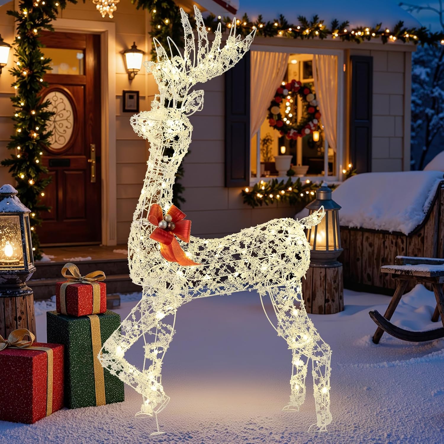 Decorazione luminosa LED Fiocco di neve - Figure luminose - Serie