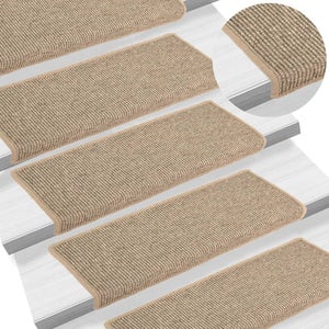 Tapis d'escalier auto-adhésifs 30 pcs noir 65x24,5x3,5 cm Tapis d'escalier auto-adhésifs 30 pcs noir 65x24,5x3,5 cm