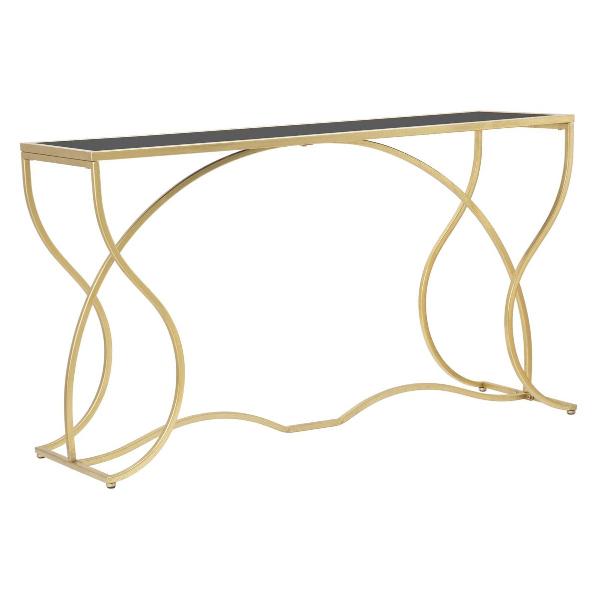 Stolik Konsolowy Tobolsk, Metal, Złoto, Seven Design