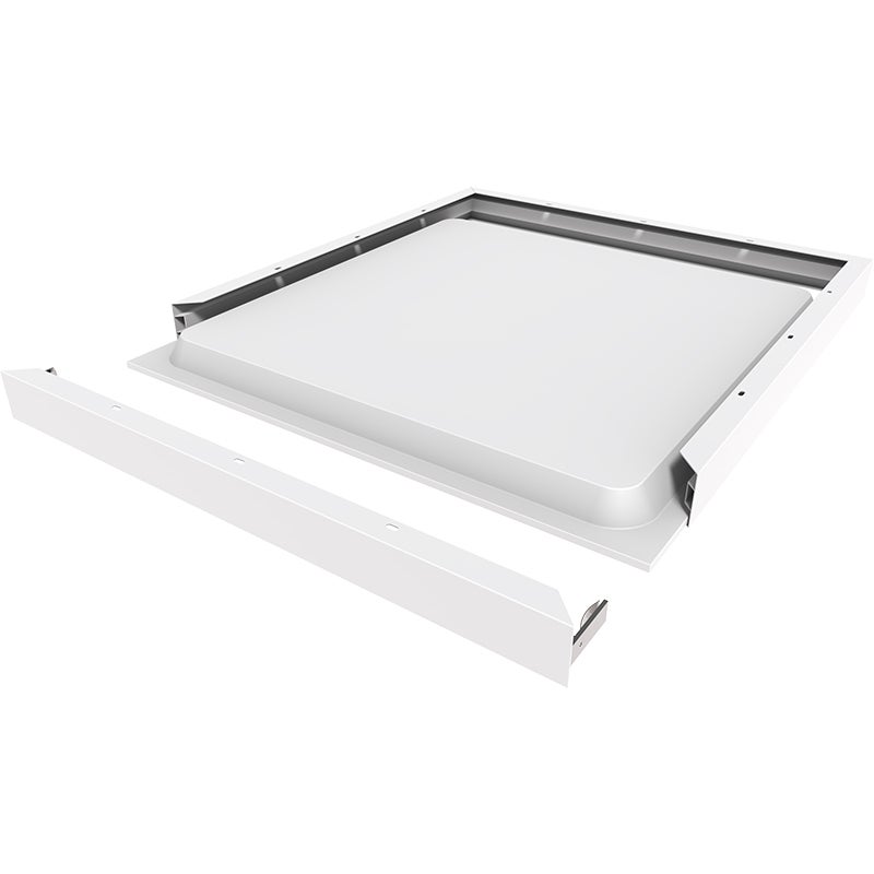 Kit de pose en saillie pour dalle led 600x600 blanc - 5