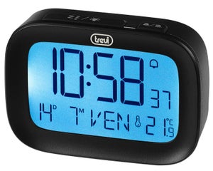 Horloge Numérique Trevi PJ 3030 Avec Projection Au Plafond – Réveil, Thermomètre, Calendrier, Rétroéclairage