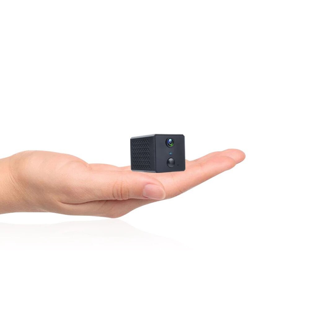 Caméra Espion WiFi Mini – 1080P, Détection De Mouvement, Vision Nocturne | Surveillance Maison, Audio Bidirectionnel, Batterie Longue Durée