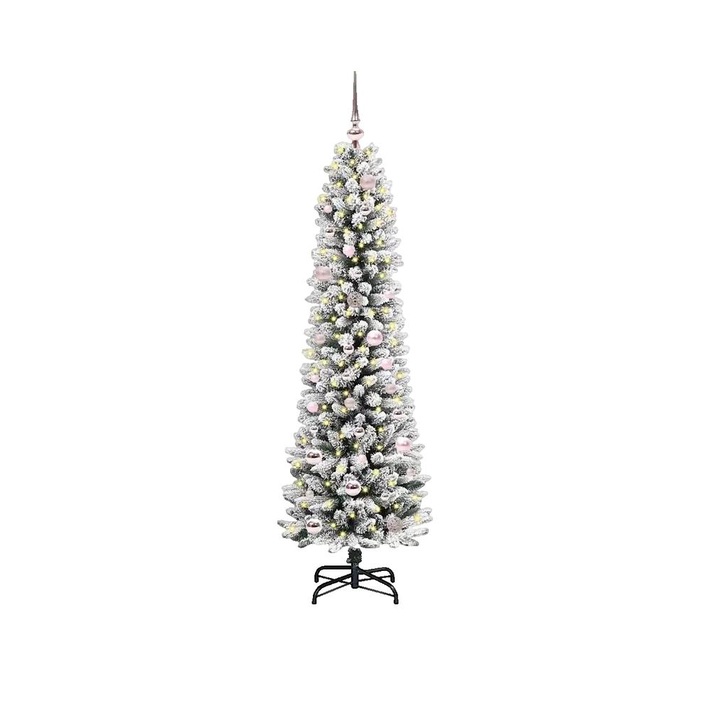 Choinka sztuczna vidaxl 150 cm 150 LED ciepły biały 8 trybów