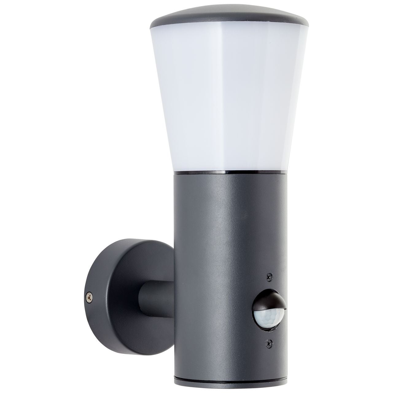 BRILLIANT Zewnętrzna lampa ścienna Cliffi czujnik ruchu antracyt | 1x A60, E27, 28W, nadaje się do zwykłych lamp (brak w zestawie) - 3