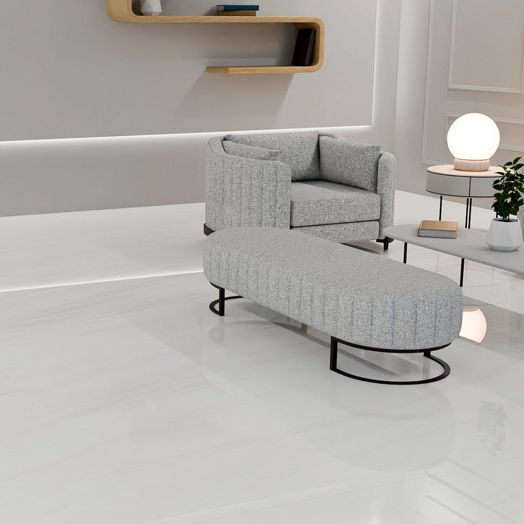 Tradizionale Lasa - Marmo Lucido - Piastrelle 90x180 cm 10 mm - SCA 4000 90x180 GLOSSY 10 mm - 2