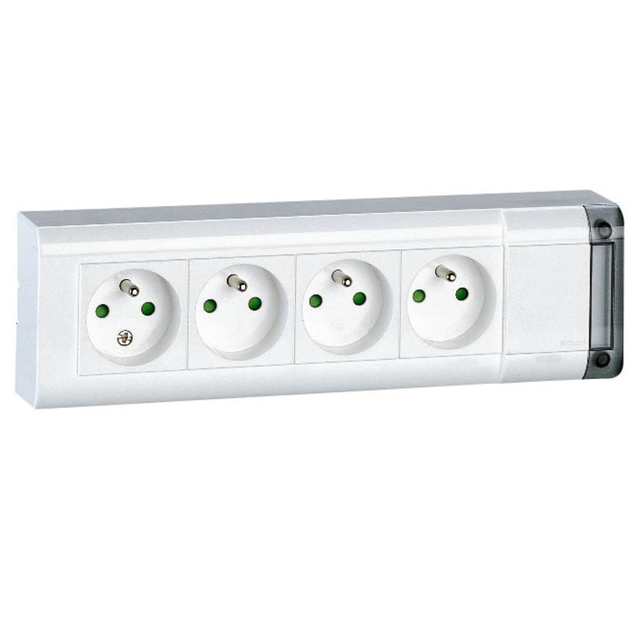 Multiprise à câbler 4x16A 3500W - Blanc - Legrand