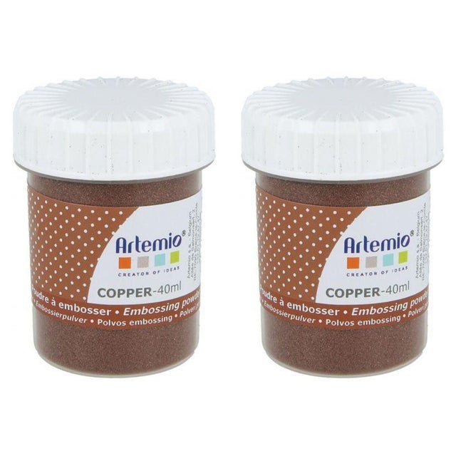 Polvere per goffratura 80 ml Rame