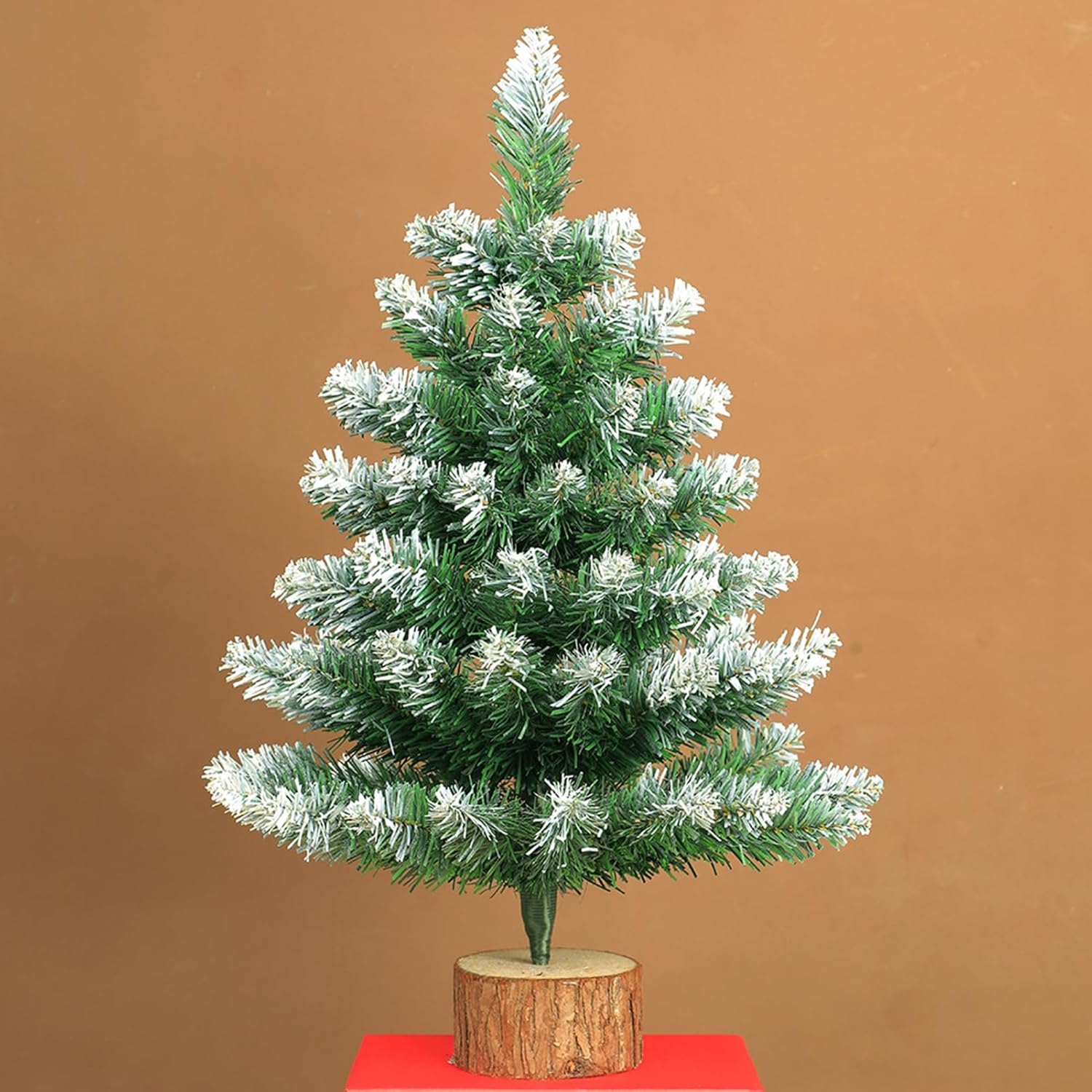 Sapin de Noël miniature, petit sapin de Noël artificiel idéal pour les décorations et cadeaux de Noël à faire soi-même sur un bureau (60 cm) - 6