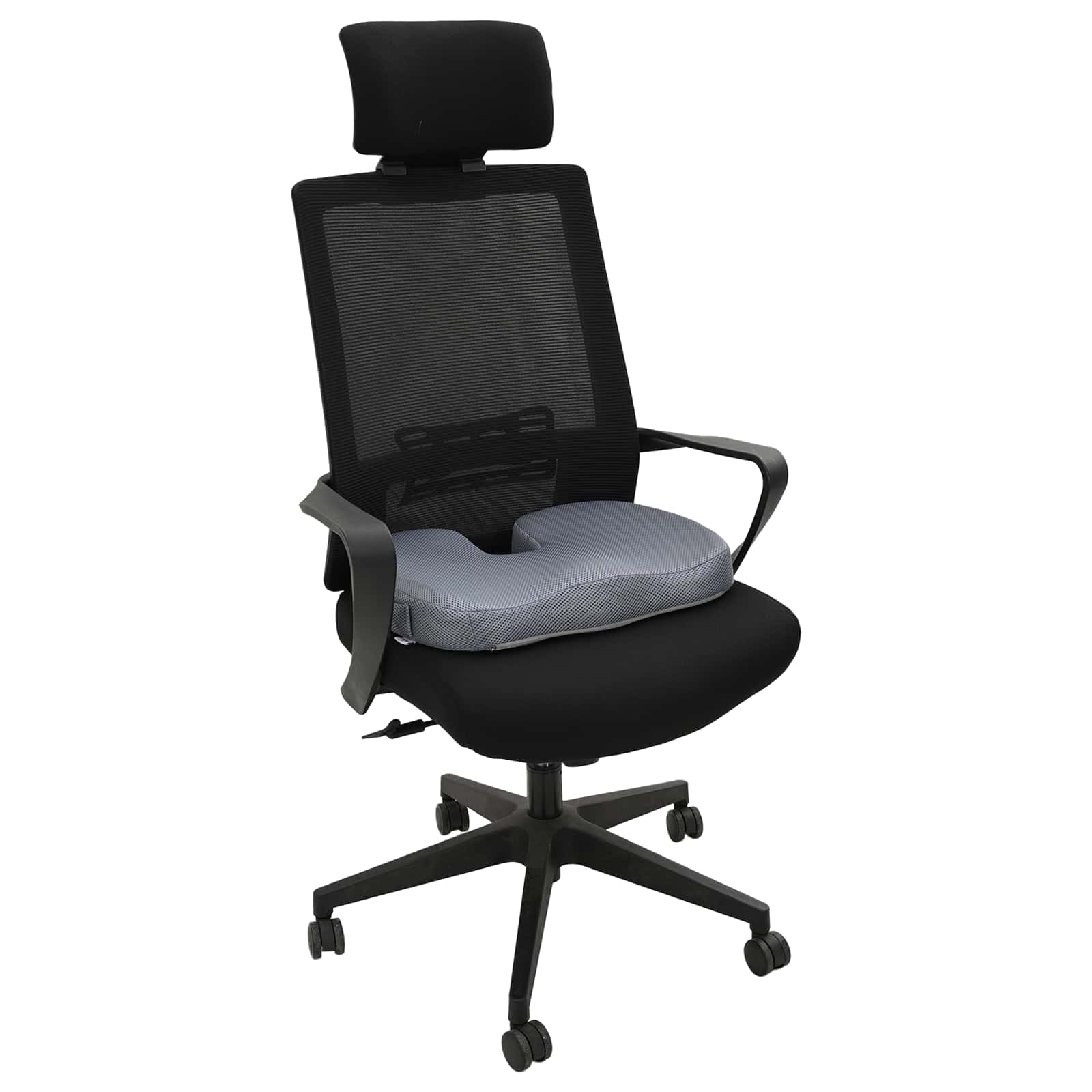Almohada para el asiento Color sólido Gris 47 x 37 x 8 cm vidaXL - 2