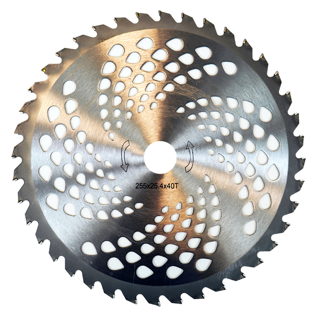 Disque Incurvé 4 Dents Ø300mm Pour Débroussailleuse - Lame Pro Anti-Ronces Et Broussailles Denses