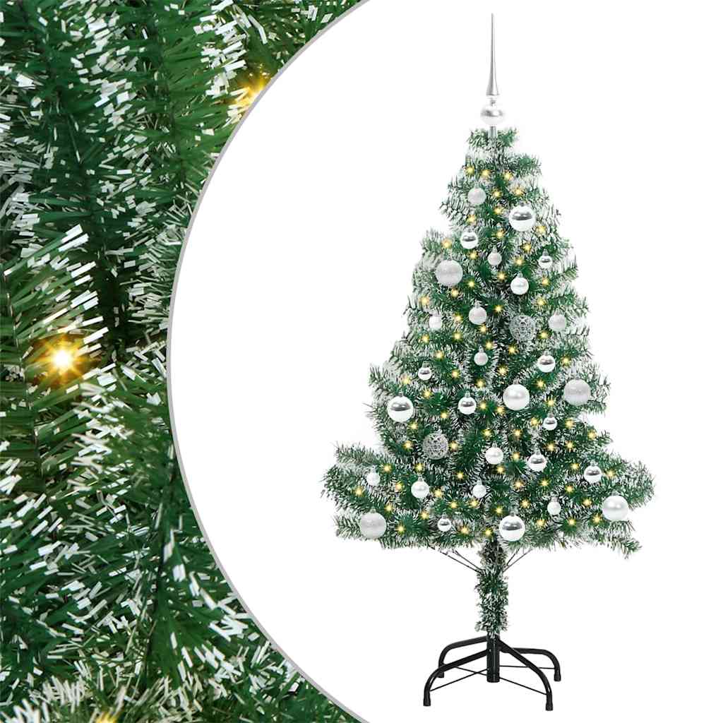 ARBOL DE NAVIDAD CON NIEVE 150CM 272 RAMAS 120,45