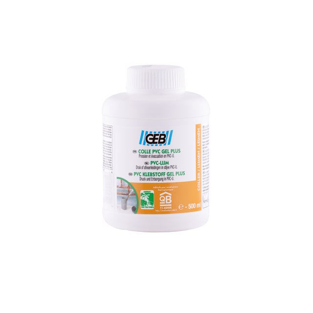 Colle PVC en pot avec pinceau 500 millilitres NOYON & THIEBAULT