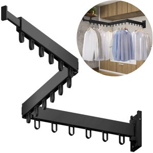 Séchoir à Linge sur trépied, Portoir à vêtements Portable et Pliable