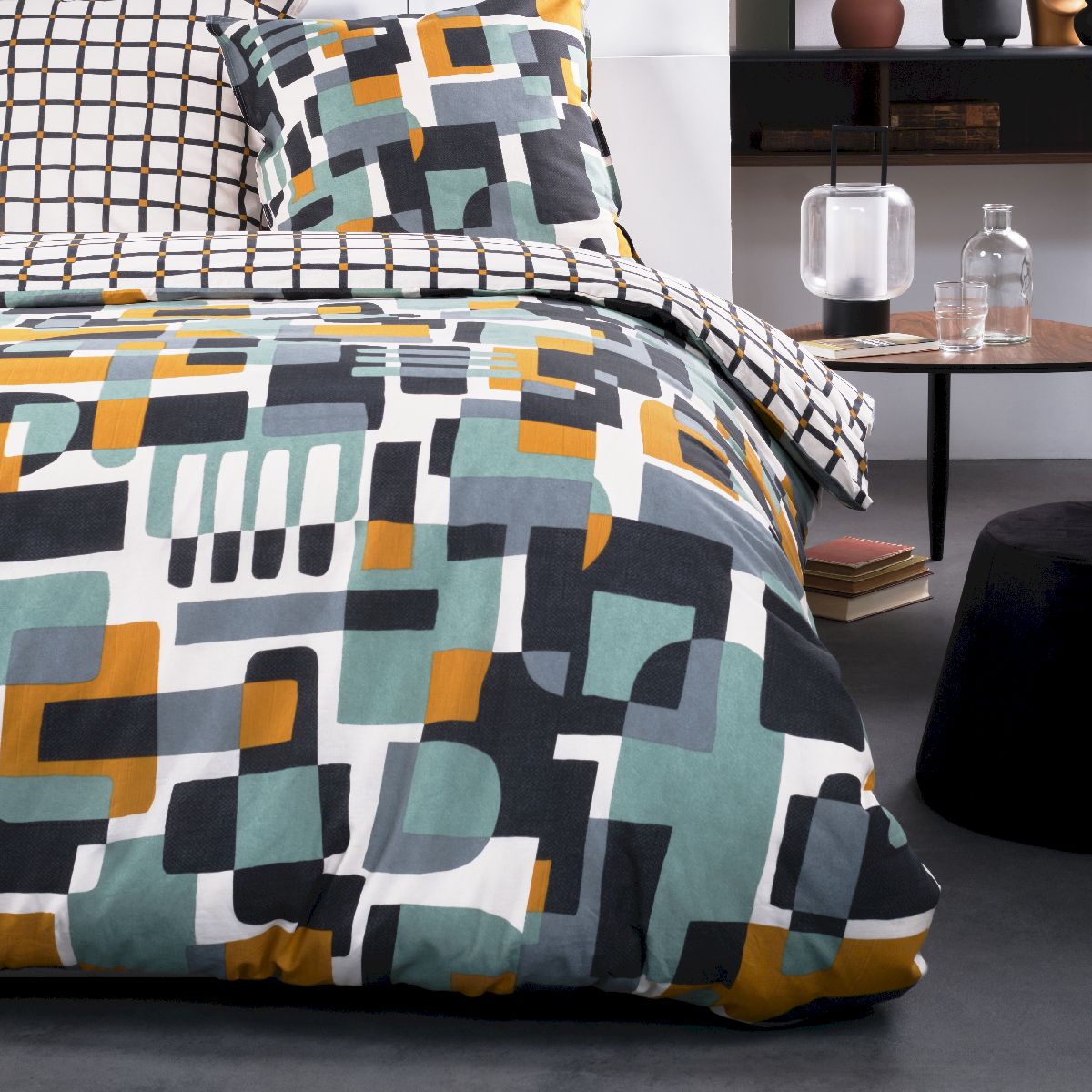 Juego de cama - today - sunshine - 116485 - 2 personas - 220x240 cm - algodón - estampado 9,43