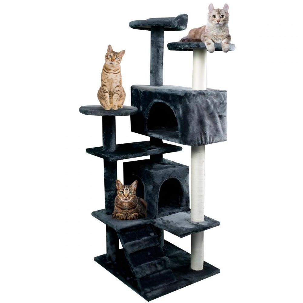 Cat Tree Arbol Escalada Gatos Árbol Rascador Para Gatos Tico