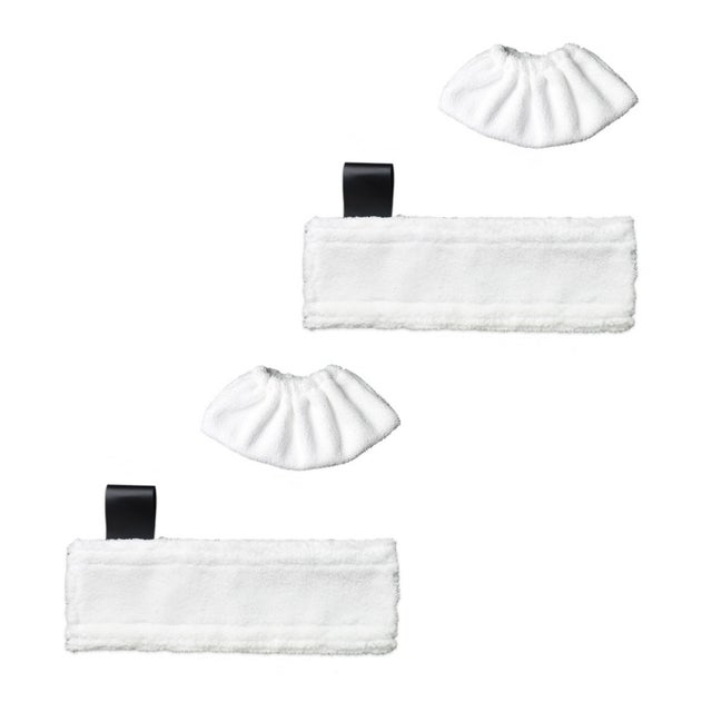 12 Pièces Accessoires Pour Nettoyeur Vapeur Kärcher SC1 SC2 SC3 SC4 SC5 - Kit Complet Brosse Ronde, Plate, Racleur Et Microfibres
