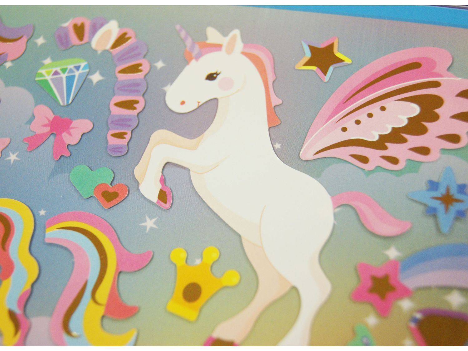 Sottobicchiere divertente con motivo a forma di unicorno, 6