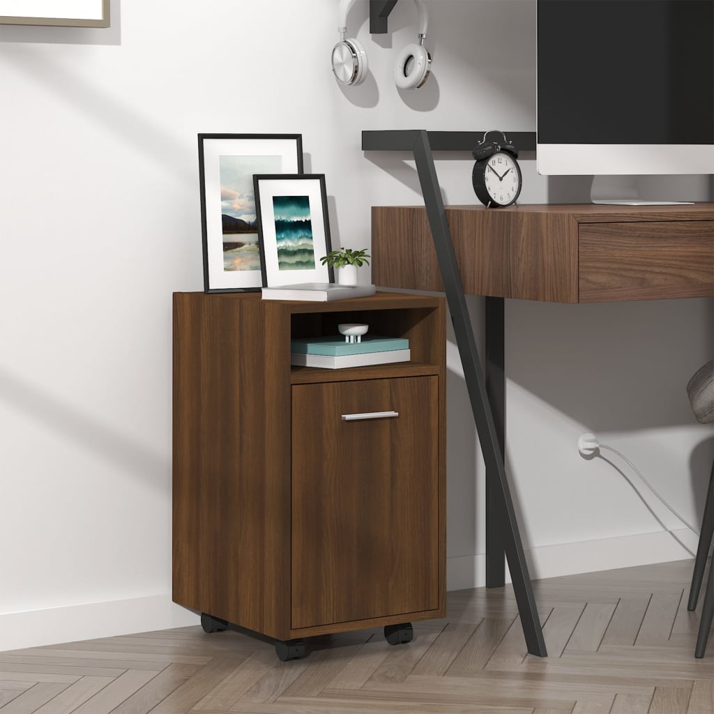 Credenza Rovere Marrone 80x40x75 cm