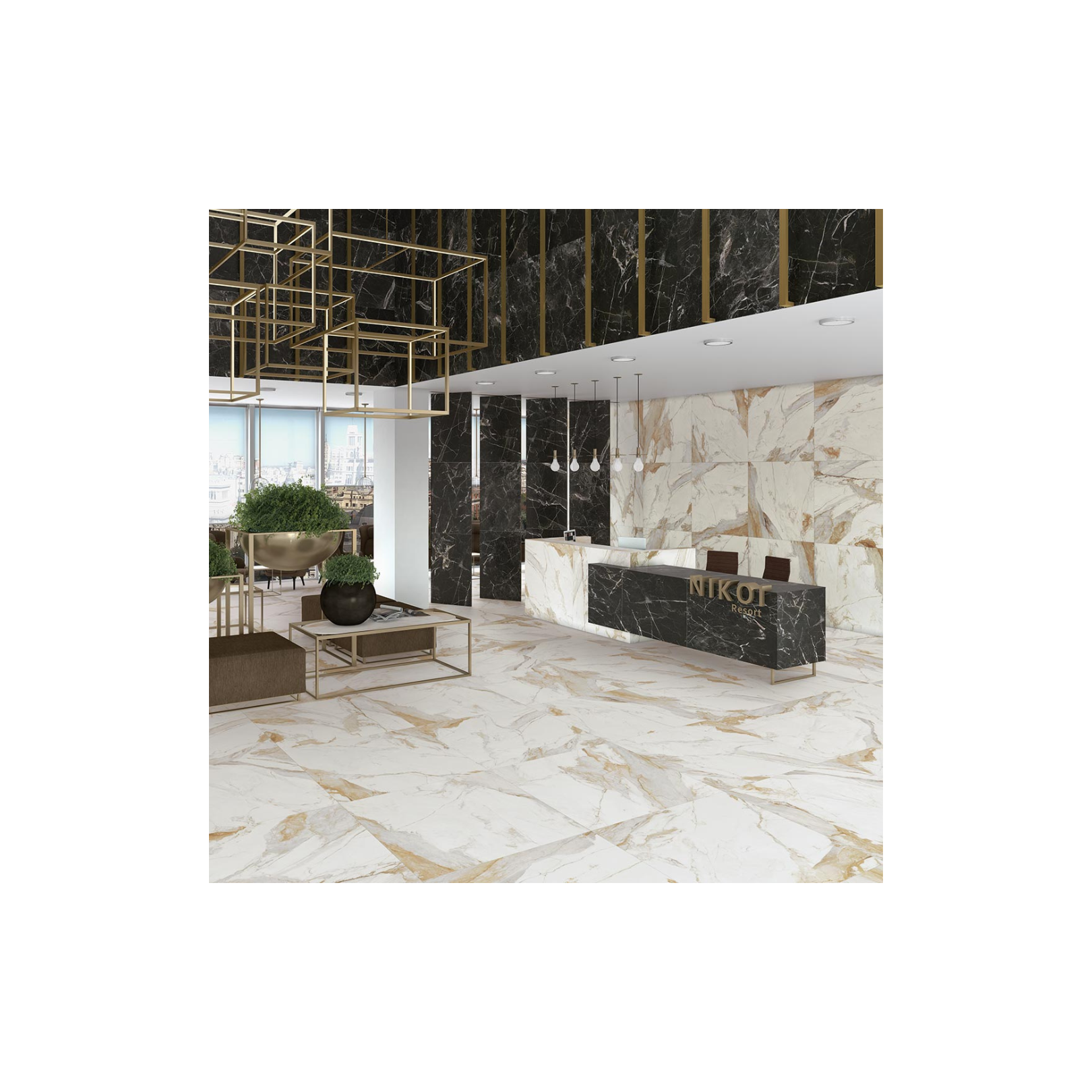Plinthe Carrelage Effet Marbre 3200S main image 1