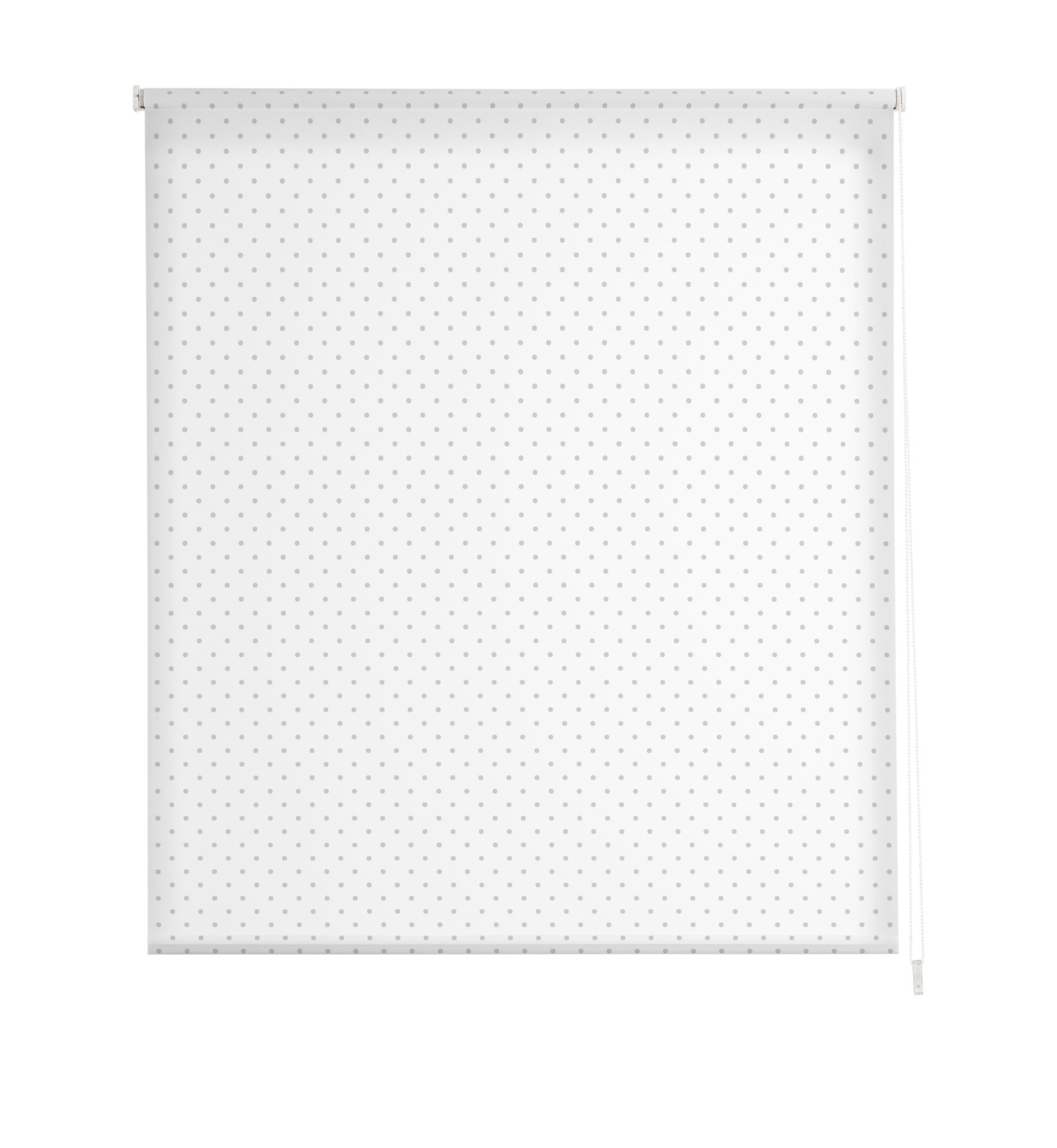Estoralis   estores personalizados easyfix texturas   120 x 150 cm (ancho por alto) tamaño de tela 117 x 150 cm   modelo motas-1 color gris