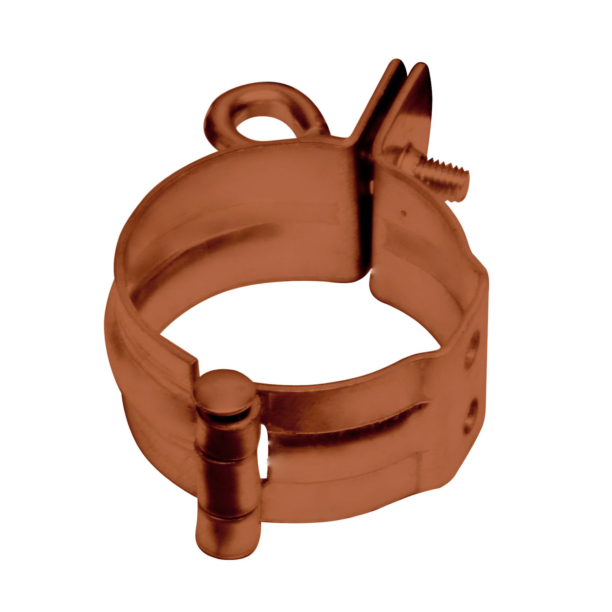 Collier de fixation pour descente PVC DN75/75 mm, 25 pièces, acier ...