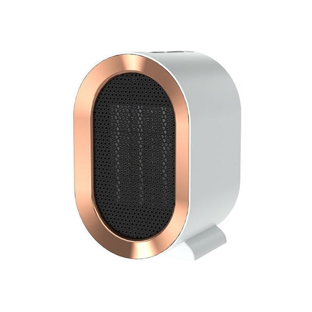 1200W radiateur soufflant ménage bureau silencieux PTC chaleur rapide chauffage chambre sûr et économie d'énergie-Blanc