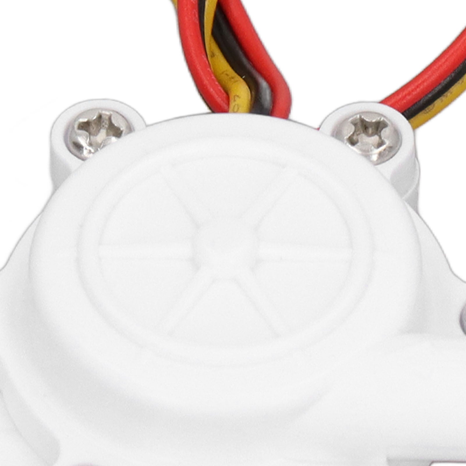 Sensore di flusso ad effetto Hall Interruttore dell'acqua Misuratore di portata del fluido DC3.5-24V 0.3-10L/min 25cm 180 gradi G3/8 - 7