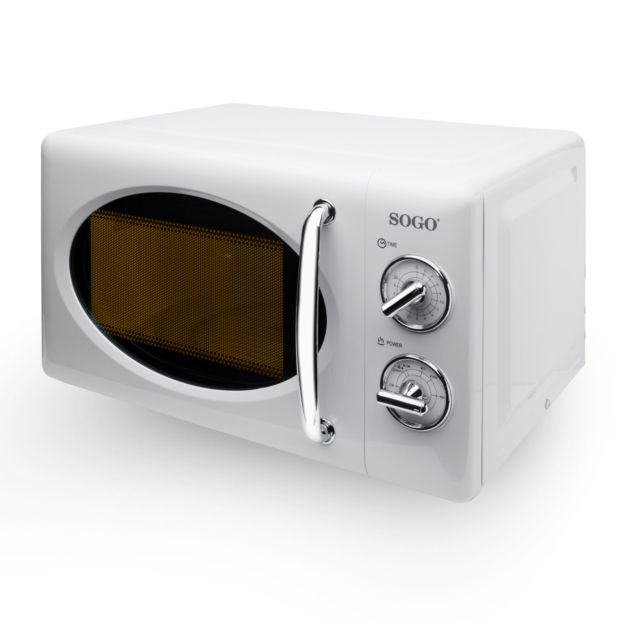 Four À Micro-Ondes Retro Blanc SOGO 20L - 3