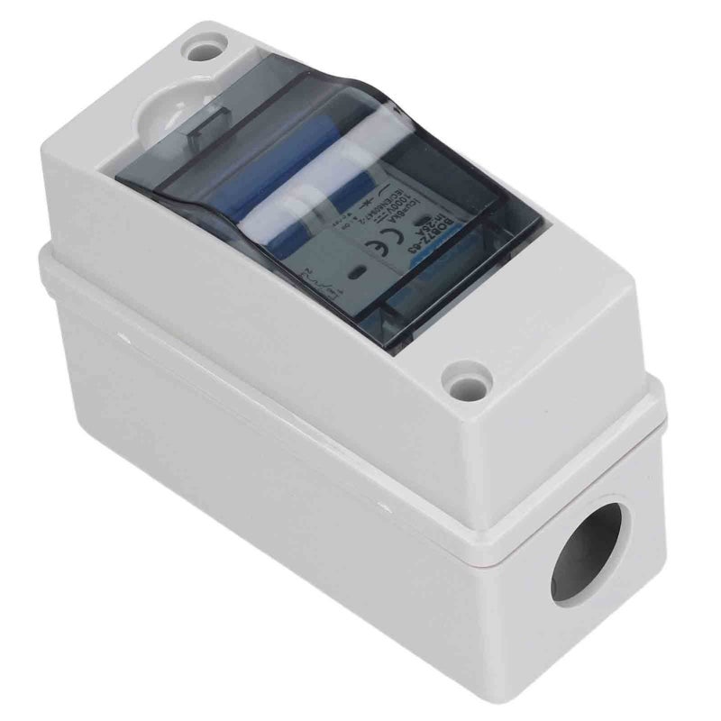 Disconnecteur Dc, Disjoncteur Miniature De Protection Contre La Foudre 25A, Boîte De Distribution Étanche Ip65 1000V - 6