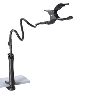 Relaxdays Support moniteur, 2 tiroirs, Rehaussement PC pour bureau; Bambou et MDF HLP: 12 x 55,5