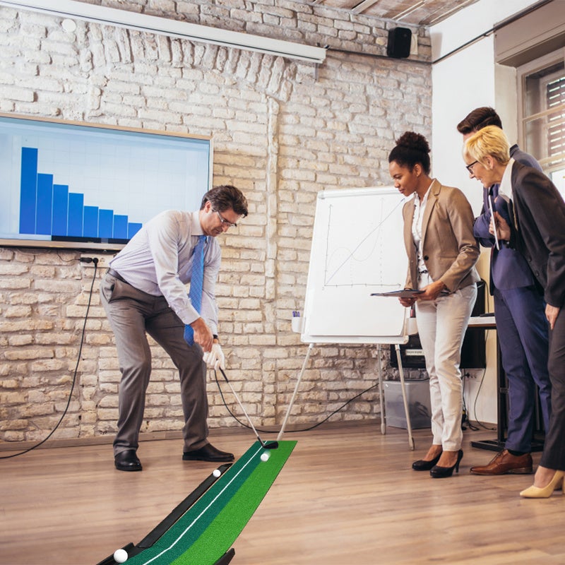 Tappetino per il golf, tappetino per l'allenamento del golf in erba artificiale durevole per i principianti - 9