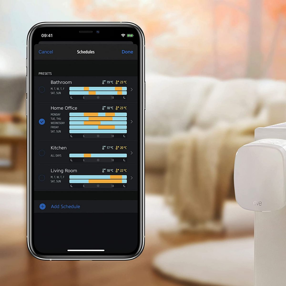Commande intelligente EVE Thermo HomeKit - 4