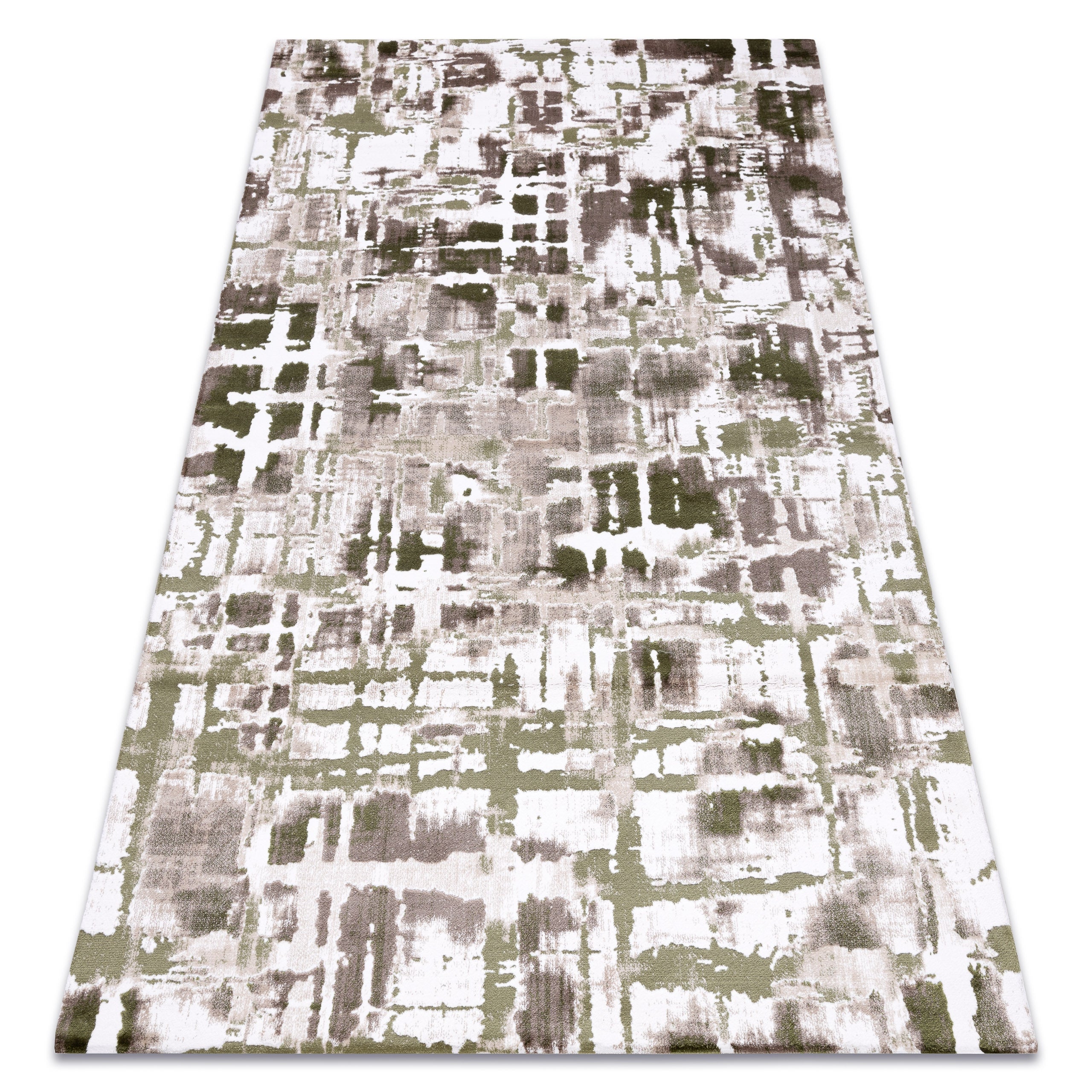 Dywan AKRYL DIZAYN 8843 zielony 80x300 cm