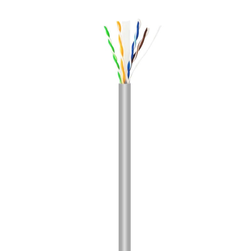 bobine de c�ble rj45 utp awg23 cca (alliage) aisens a135-0660 cat.6 100m gris - 2