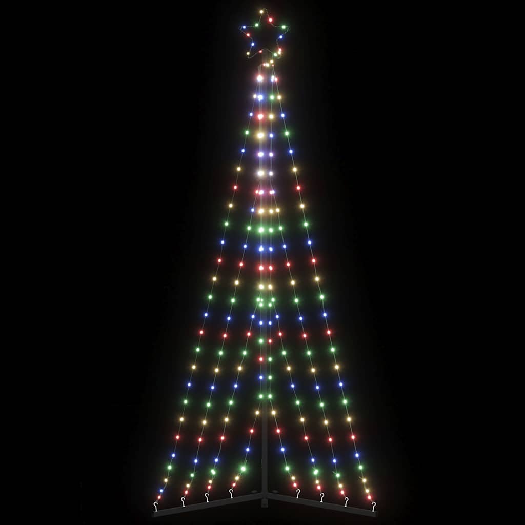 Choinka LED 339 LED Kolorowa 187 cm vidaXL