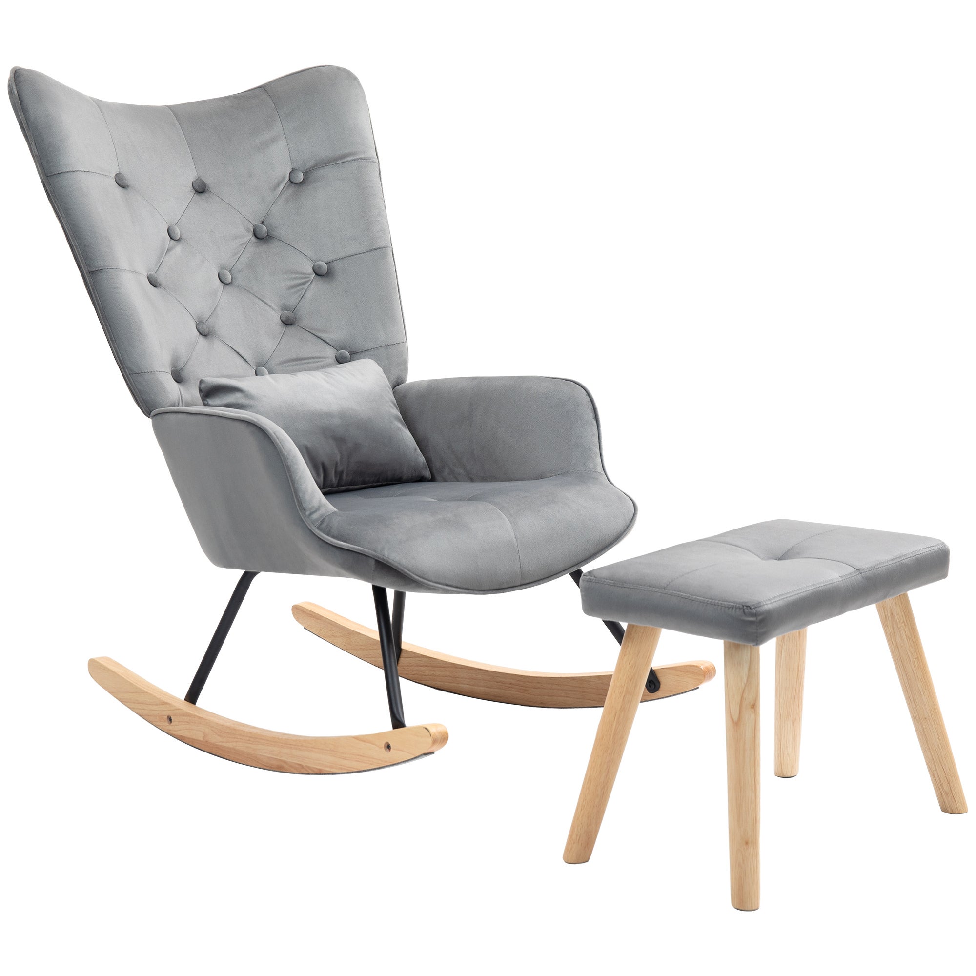 Fauteuil Relax à Oreilles - Couleur Pétrole, Rembourrage Coton, Housse Polyester - Neuf