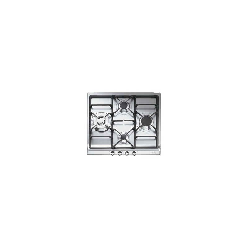 Griglia In Filo Cromato Per Piano Cottura Smeg 4 Fuochi, Modello F5320, Misura 447x457 Mm, Colore Inox
