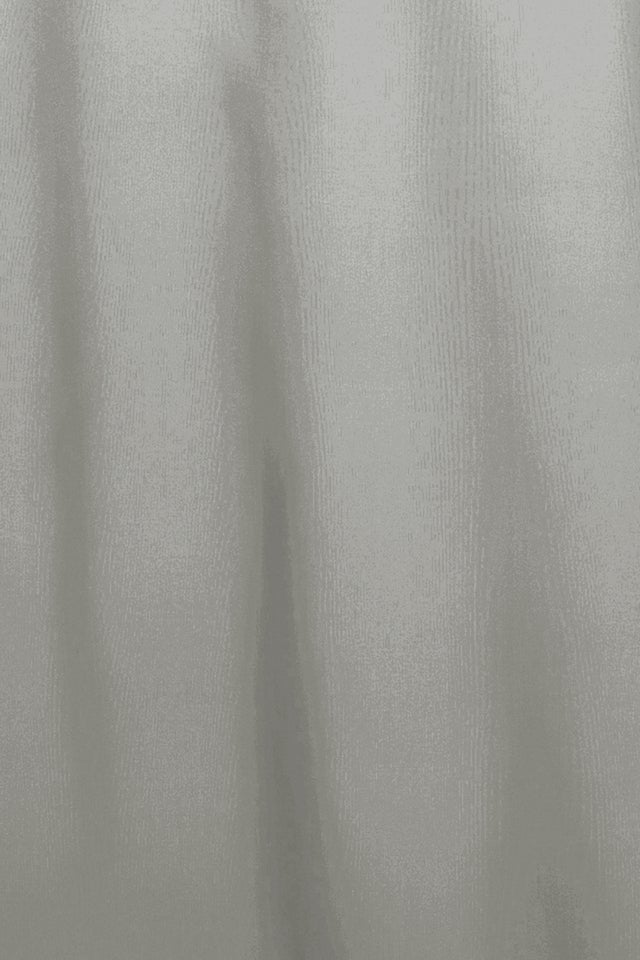 Elbersdrucke Rideau de bistrot Basic gris transparent 48x140cm Rideau court pour cuisine fenêtre de cuisine protection contre les regards indiscrets