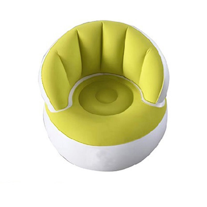 Divano Gonfiabile Rosso Per Esterno 110x110x70cm - PVC Per Spiaggia E Giardino - Foto 4