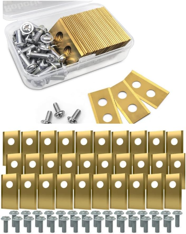 STFALI Lame adatte per TM31, accessori per lame per macchina del pane, lame di ricambio per miscelatore adatte per TM31, compatibili con macchina da cucina TM31