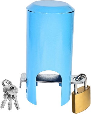Copertura antigelo per rubinetto dell'acqua, blu lago, 14x20cm, 1 pezzo