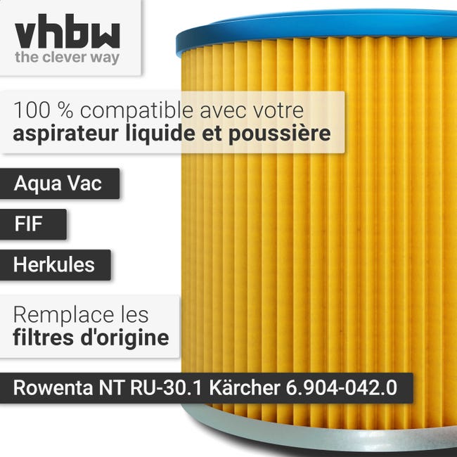 vhbw 10x filtro a pieghe piatte compatibile con Aqua Vac 6309 vhbw 10x filtro a pieghe piatte compatibile con Aqua Vac 6309