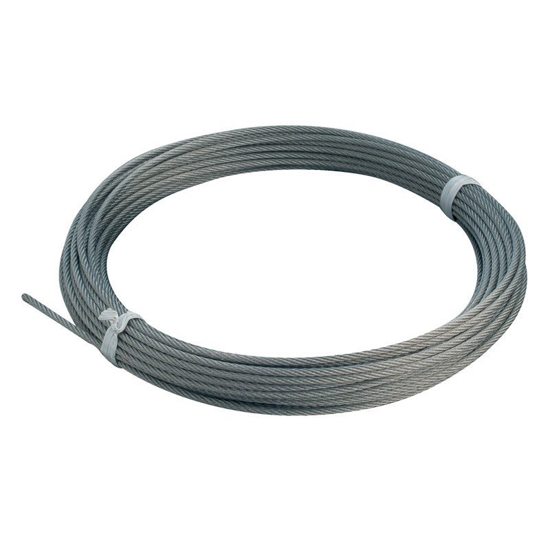 Cable inox 316 ø 4 mm pour garde corps bobine de 100 m | Leroy Merlin